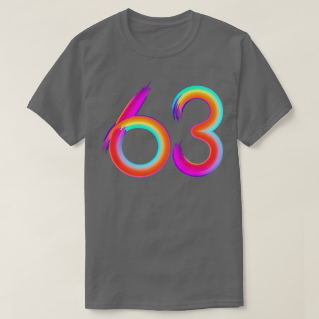 Camiseta cepillado 60 (Diseño del anverso)
