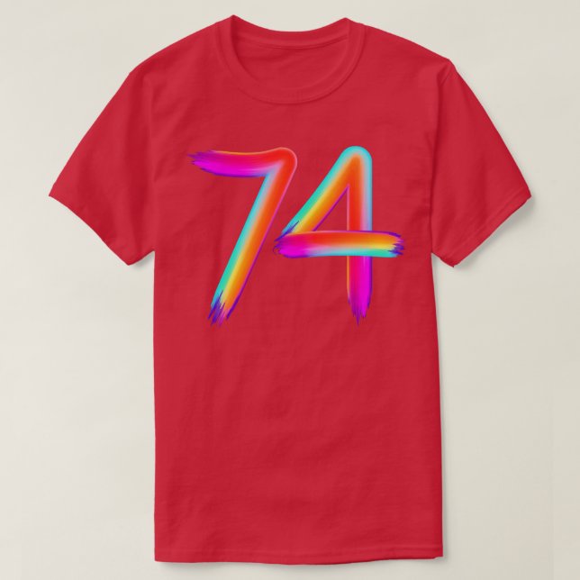 Camiseta cepillado 71 (Diseño del anverso)