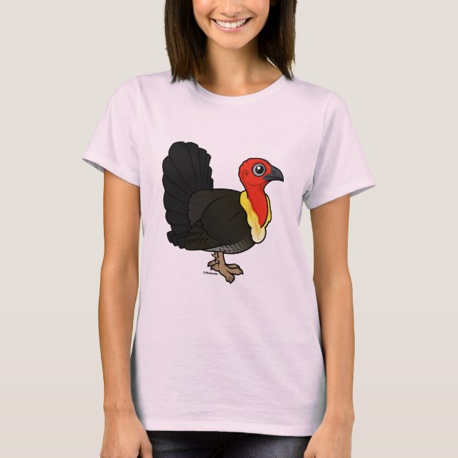 Camiseta Cepillo de Australia Birdorable (Anverso)
