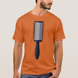 Camiseta Cepillo de rodillos de pelo