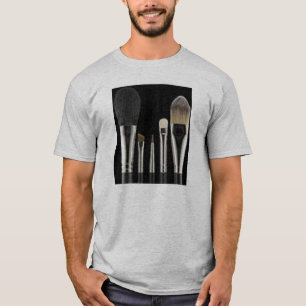 Camiseta cepillos, ARTISTA de MAQUILLAJE