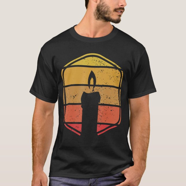 Camiseta cera de velas Fabricante de Velas (Anverso)