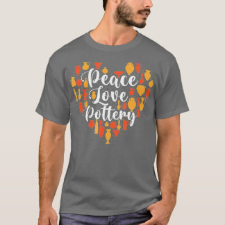 Camiseta Cerámica de amor por la paz - Ceramista ceramista 