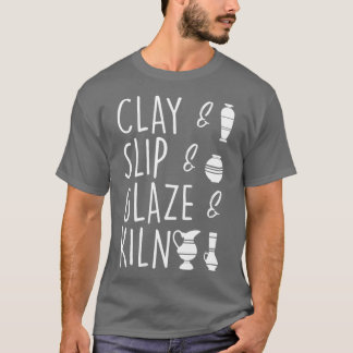 Camiseta Cerámica de cerámica de cerámica de barro resbalad
