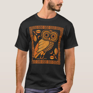 Camiseta Cerámica Grecia Artista De Cerámica Lechuza Griega
