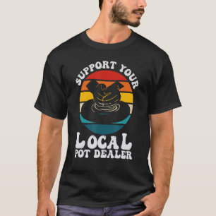 Camiseta Cerámica Para Hombres Vendedoras De Cacao Artistas