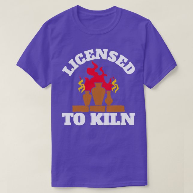 Camiseta Cerámicas de arcilla de cerámica 9 (Diseño del anverso)