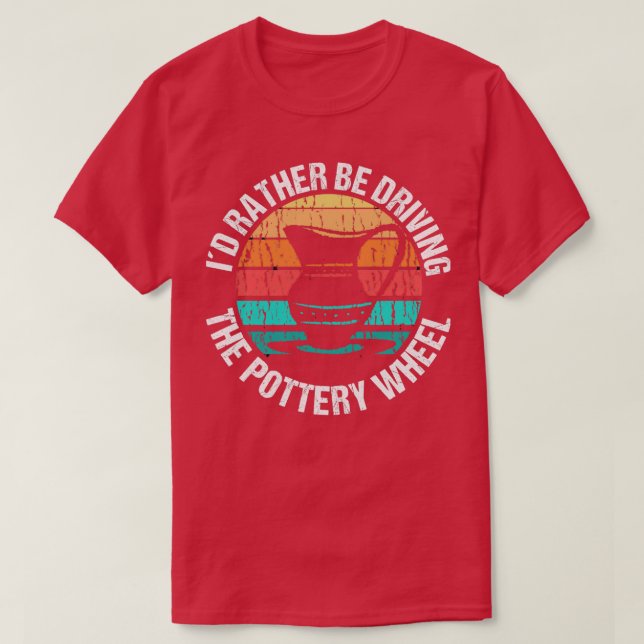 Camiseta Cerámicas de arcilla de maíz de pot Dealer Pottey  (Diseño del anverso)