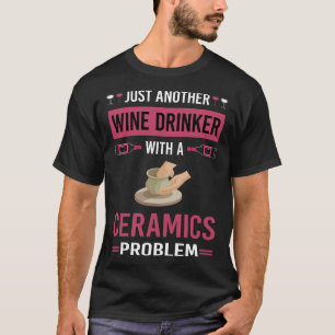 Camiseta Cerámicas para bebedores de vino
