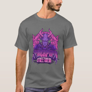 Camiseta Cerberpunk Streetwear – Demonio Cibernético Urbano