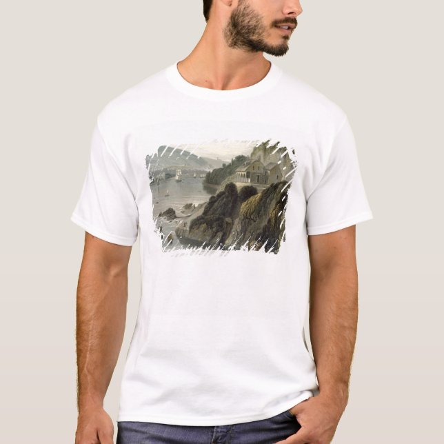 Camiseta Cerca de Kingswear, en el dardo, Devon, del (Anverso)