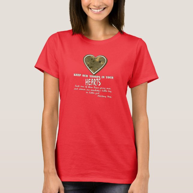 Camiseta Cerca de tus corazones (Anverso)