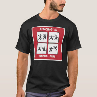 Camiseta Cercado contra artes marciales