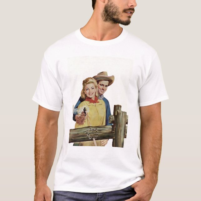 Camiseta Cercado en vaquero (Anverso)