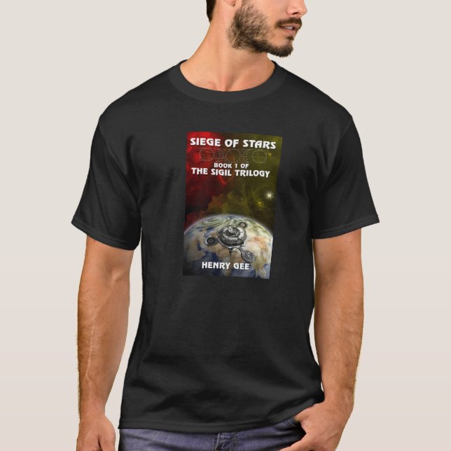 Camiseta Cerco de estrellas - libro uno del Sigil (Anverso)