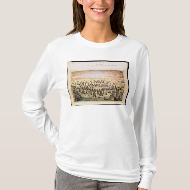 Camiseta Cerco de Mahon, el 20 de mayo de 1756 (Anverso)