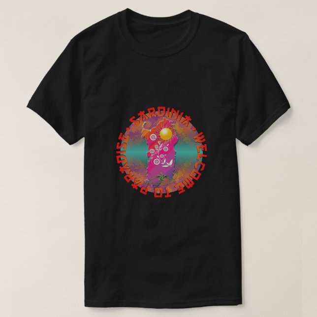 Camiseta Cerdeña (Diseño del anverso)