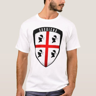 Camiseta Cerdeña, Escudo Escudo