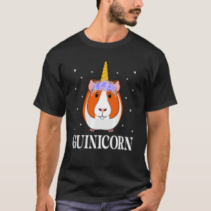 Camiseta Cerdito de Guinea Unicornio Lindo Animales Mascota