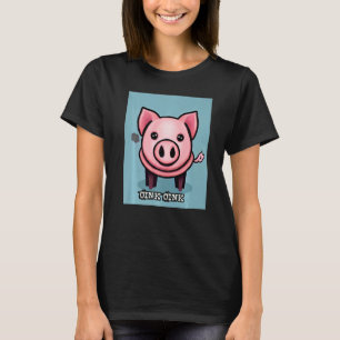 Camiseta Cerdito lindo Cerdito Oink Oink  50