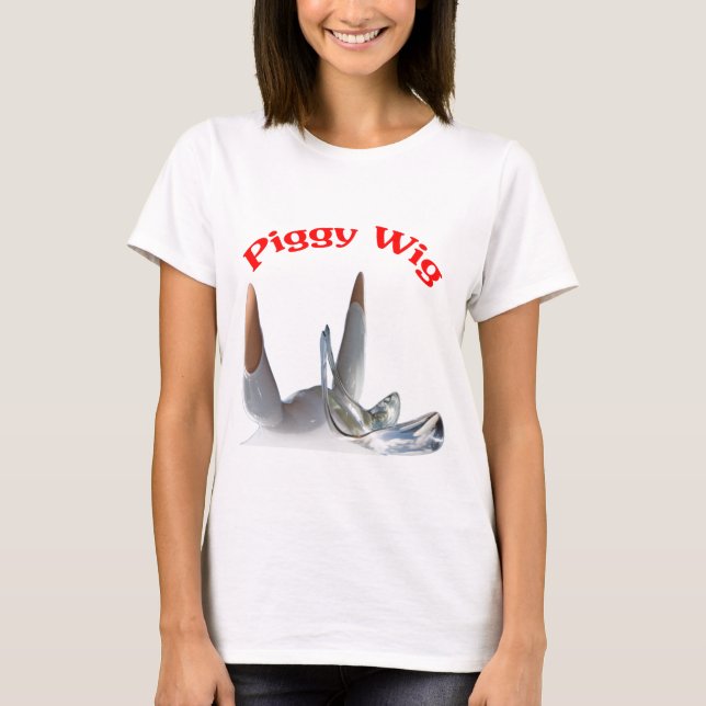 Camiseta Cerdito Wig (Anverso)
