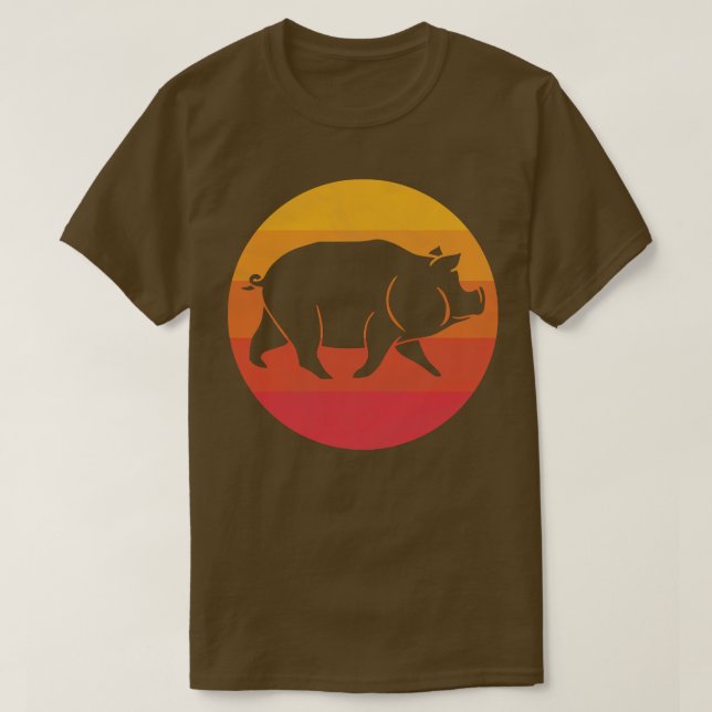 Camiseta Cerdo (Diseño del anverso)