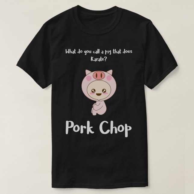 Camiseta Cerdo 2 (Diseño del anverso)
