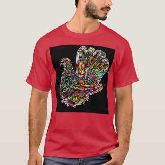 Camiseta Cerdo arcoiris