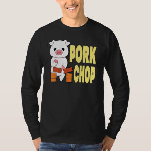 Camiseta Cerdo Artes Marciales Karate Chop
