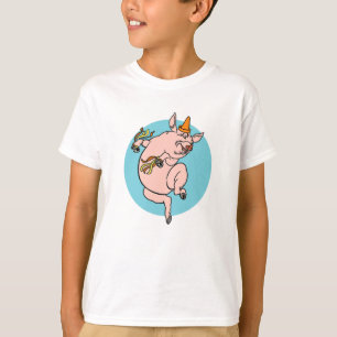 Camiseta Cerdo bailarín