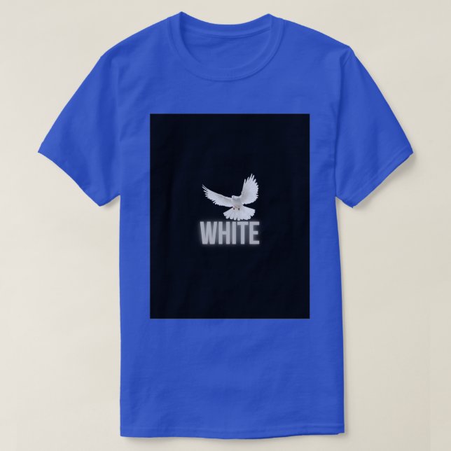 Camiseta Cerdo blanco 7 (Diseño del anverso)