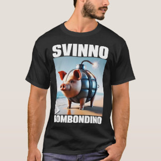 Camiseta Cerdo Bombondino Cerdo Caos Meme