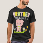 Camiseta Cerdo Brother Birthday Crew Birthday Boy Chica Pig<br><div class="desc">Cerdo Hermano Nacimiento de la tripulación Niño Cumpleaños Chica Piglet Fiesta 4413 .</div>