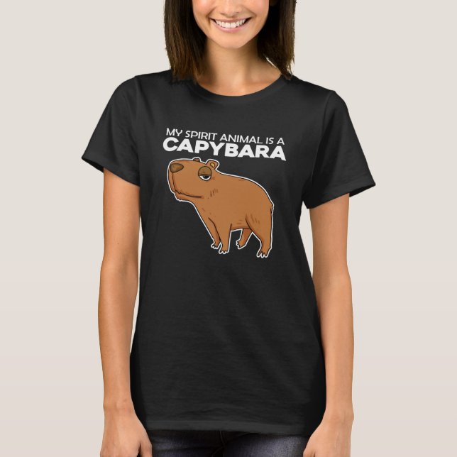 Camiseta Cerdo capibara 1 (Anverso)