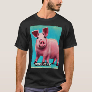 Camiseta Cerdo Cerdo Cerdo Cerdo Oink Oink_10