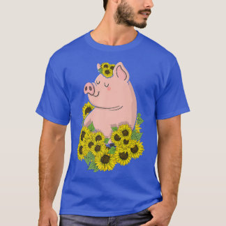 Camiseta Cerdo Cerdo Hombres Rosa Mujeres Cerdo Cerdo Boar 
