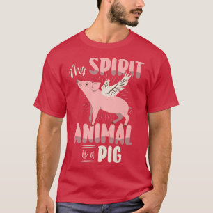 Camiseta Cerdo Cerdo Hombres Rosa Mujeres Cerdo Cerdo Boar