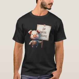 Camiseta Cerdo - Come Más Gente
