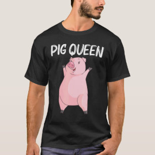Camiseta Cerdo Cool Para Mujeres Mamá Cerda Jabalí Cerdito