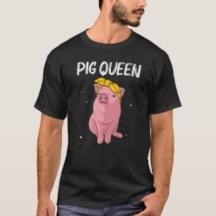 Camiseta Cerdo Cuaderno Para Mujeres Chicas Mamá Cerdo Agri