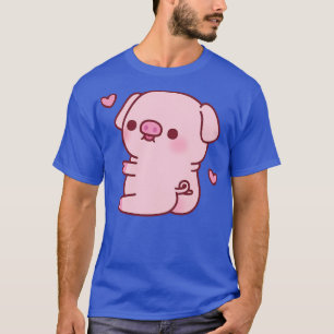 Camiseta Cerdo Cute Chubby con manguitos grandes