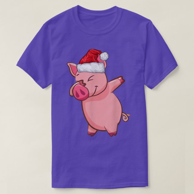 Camiseta Cerdo Dabbing Dab Dance Funny Novedad 4443 (Diseño del anverso)