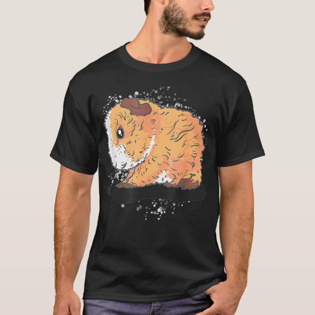 Camiseta Cerdo de Alpaca Guinea (Anverso)