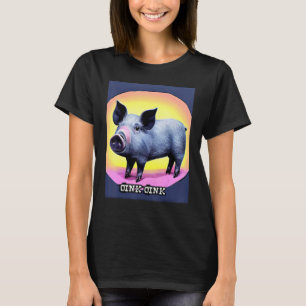Camiseta Cerdo de cerdo de cerdo de cerdo Oink Oink_9