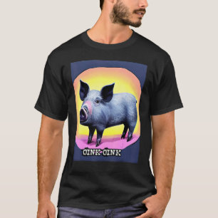 Camiseta Cerdo de cerdo de cerdo de cerdo Oink Oink_9