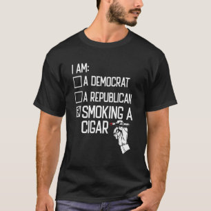 Camiseta Cerdo de cigarro Tabaco Fumar tabaco Fumar un ciga