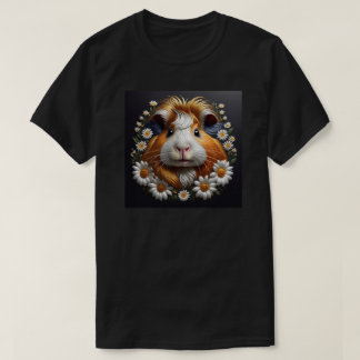 Camiseta Cerdo de Guinea bordado con maricones