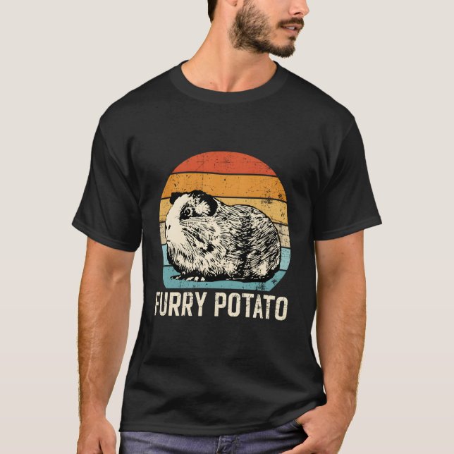 Camiseta Cerdo de Guinea Cerdo Fruta (Anverso)