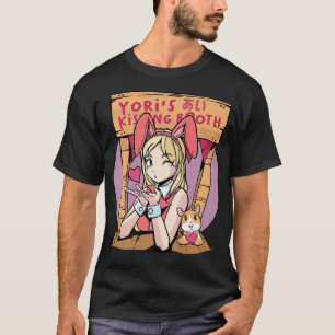 Camiseta Cerdo de Guinea - Chica de Anime Cute - Aest japon
