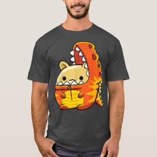 Camiseta Cerdo De Guinea Con Dinosaurio Rex O Siri